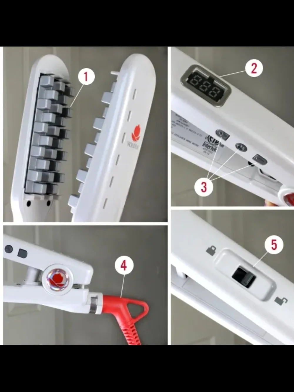 VOLOOM Volumizing Iron - NEW